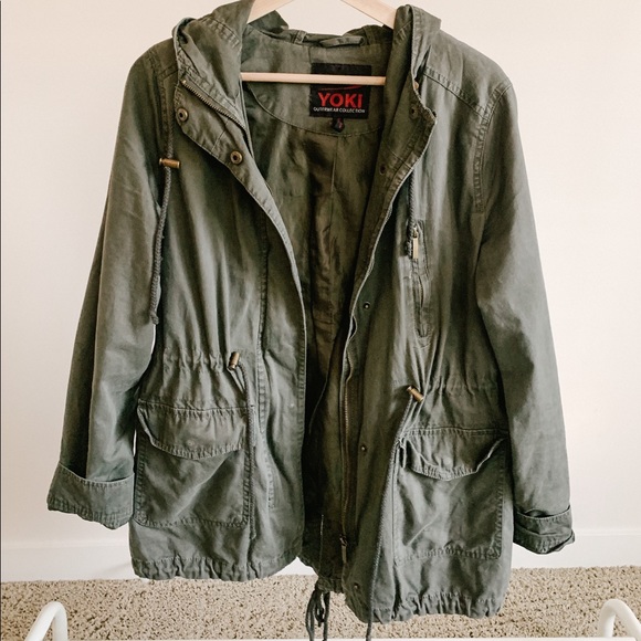 Jackets & Blazers - Green Army Jacket